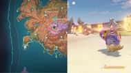 Location of the Secret Source Dragon Idol (Image via HoYoverse)